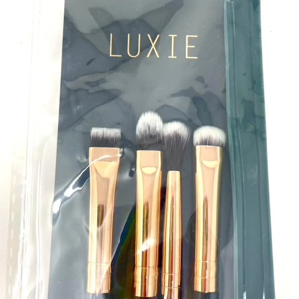 Luxie Enchanted Eye Set of Makeup Brushes Handcrafted Synthetic Premium